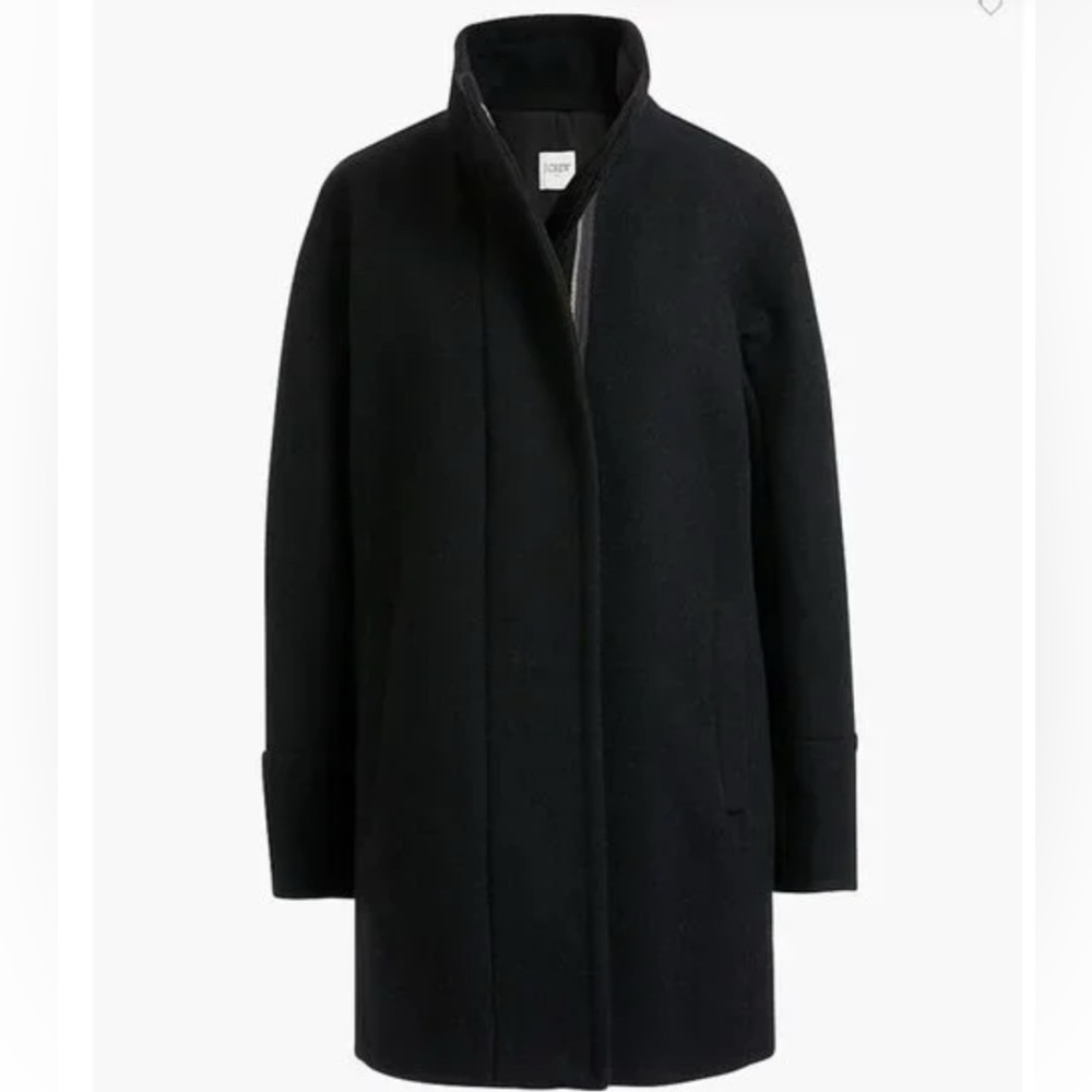 J. Crew Women's Black City Coat